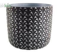Loire Pineapple Decorative Planter 25Cm - Grey Whitewash