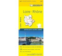 Loire, Rhone - Michelin Local Map 327 : Map