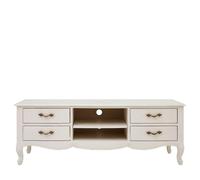 Loire TV Unit - 4 Drawer - White