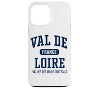 Loire Valley France Valley of A Thousand Castles Navy Print Case for iPhone 13 Pro Max