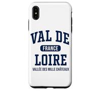 Loire Valley France Valley of A Thousand Castles Navy Print Case for iPhone XS Max