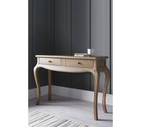 Loire Weathered Oak Dressing Table Time4sleep Brown One Size