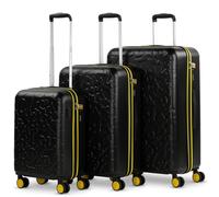 Lois Brand Leisure and Sportwear Suitcase for Unisex Adults, Black (Black), 55 cm + 67 cm + 78 cm, Sport
