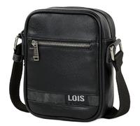 Lois Grant Men's Messenger Bag, One Size, Black/White, M