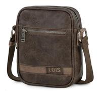 Lois - Man Bag - Mens Shoulder Bags - Man Bags for Men Crossbody Bag in Waterproof Material - Man Bags for Men Shoulder for Men with Adjustable Strap -, Brown