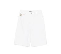 LOIS JEANS Camille logo patch shorts - White 24-25-26-27-28-29-30