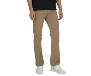 Lois Jeans Men's Dario Boot Thin Corduroy Jeans, Beige, 40W x 32L