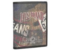 Lois - Men's Wallet - Compact Men's Wallets - Teenage Boy's Wallet - RFID Wallet - Practical Men's Mini Wallet - Vintage Coin Purse - Men's Wallet 205702, Zwart, Única, Sports.