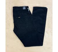 Lois SIERRA Thin CORD Tapered Fit slim regular Needle Corduroy Black New