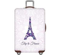 LoiYtrd 18-32 Inch Suitcase Protective Elasticated Trolley Protector Baggage Cover Washable Anti-Scratch for Princess Girl(Mandala,M)