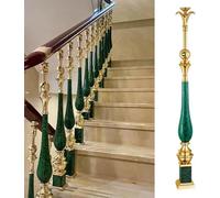 LoiYtrd Aluminium guardrails Railing Wood/concrete Steps/cement Step Handrails, Metal Aluminum Platform Guardrail System, Stair handrails(1pack)