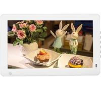 LoiYtrd Full-view 15.6-inch Display Screen, High-definition Digital Photo Frame, Multi-functional Electronic Photo Frame, Human Body Sensing Advertising Machine(White)