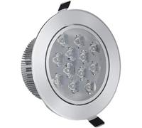 LoiYtrd Indoor Downlight Sturdy 12W LEDAdjustable Anti-glare Aluminum Ceiling Lamp Downlight Fittings Beam Office Showroom Stage Store Decor CRI Recessed ceiling light(White Light (6000k))