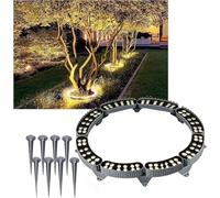 LoiYtrd LED Tree Spotlights, Suitable For Palm Trees, Courtyards, And Gardens(Blue,8 Packs)