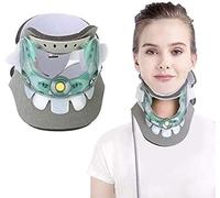 LoiYtrd Neck Support Neck Support, Cervical Traction Brace Neck Protection Device with Adjustable Cervical Height Soft and Comfortable Pain Relief for Neck Braces for pain relief