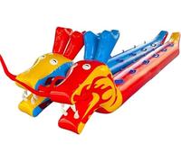 LoiYtrd Outdoor Team Games Inflatables 2-Pack Inflatable Lawn Games - School & Corporate Team Building Activities Teamwork Toys(6 seats)