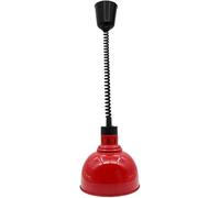 LoiYtrd Suspended Telescopic Pendant Light Self-service Western Restaurant Food Warming Lamp(Red)