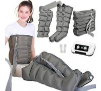 LoJax Pressotherapy and Lymphatic Drainage, Electric Legs Air Compression Massager, Waist Arm Leg Foot Massage Relax Blood Circulation