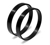 Lojtoyt 2 Pcs Vacuum Belt 3100625EX637 Replacement for Bissell ProHeat 8910, 7901