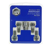 LOK-NOX LKBC1204 Locking Wheel Bolts M12 X 1.5 60 Degree, 24.0 17/19 mm