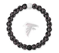 Lokai NFL Football Collection Beaded Bracelets for Men Women Silicone Jewelry Fashion Bracelet for Comfortable Fit, 6.5" - Medium, Silicone, No Gemstone