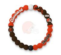 Lokai NFL Football Collection Beaded Bracelets for Men & Women - Silicone Jewelry Fashion Bracelet Slides-On for Comfortable Fit, L, Silicone, no gemstone