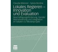 Lokales Regieren - Innovation und Evaluation - 9783531173313