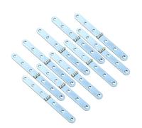Lokatall 10PCS Marine Boat Door Hinges - Heavy Duty 270 Degree Metal Hinges for Folding Table Wooden Box Cabinet Door and DIY Projects - 155x16mm Silver