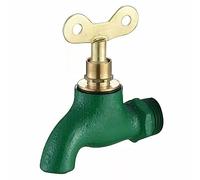 Lokatall Outdoor Garden Tap, Portable Outdoor Faucet Wall Mounted Brass Inner Core & Interface Tap Easy Access to Water Anywhere Outdoors for Garden Yards Building Site Stables Mop Pool