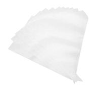 LOKAXXZU 100PCS Decorating Bag Semi-Clear Food Thickened Disposable Cake Pack Baking Bag Kitchen，Dining & Bar Bakeware Sets Clearance with Lids