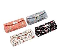 LOKAXXZU 120pcs Portable Mirrored Mini Gift Box Wedding Party Favor Cosmetic Lipstick Storage Tubes Cloth Travel Jewelry Case ZA6091