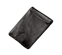 LOKAXXZU Business Card Case Leather Multifunction Bank Holder Credit Passport Organizer Wallet(Coffee)