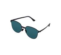 LOKAXXZU Folding Metal Sunglasses Stainless Steel Frame Nylon Lenses Outdoor UV400 Beach Eyewear Unisex