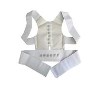 LOKAXXZU Orthosis Corset Back Brace Posture Corrector Sport Therapy Magnetic Posture Upper Back Corrector(OneColor,Large-XXL)