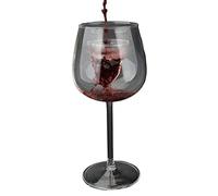 LOKAXXZU Red Wine Glasses Creative Glass Decanter Wine Glass Goblet Cup Double Wall Round Design