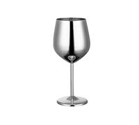 LOKAXXZU Red Wine Glasses Red Wine Cup Anti-Broken Wine Glasses Winecup Durable Drinkware Goblet (Color : Silver)