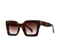 LOKAXXZU Retro Cat Eye Women Sunglasses FashionBlue Purple Square Sun Glasses Men Shades UV400 Female Nails Eyewear