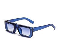 LOKAXXZU Steampunk thick Frame Sport Sunglasses Goggle Trend Women Mirror Sun Glasses Men Punk Square Small Shades Eyewear