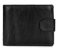 LOKAXXZU Wallet, Leather Clutch, Multi-Functional Men's Wallet, Leather Clutch Bag Fashion Trend for Gift(Black)