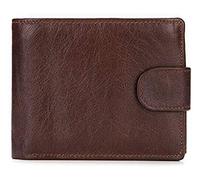 LOKAXXZU Wallet, Leather Clutch, Multi-Functional Men's Wallet, Leather Clutch Bag Fashion Trend for Gift(Coffee)