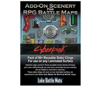 Loke Battle mats - Add On Scenery for RPG Maps - Cyberpunk RED