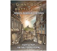Loke Giant Book Of Battle Mats: Streets, Sewers & Cemeteries