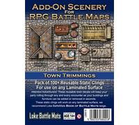 Loke BattleMats Add-On Scenery for RPG Maps - Town Trimmings