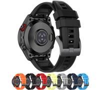 LOKEKE Compatible with Garmin Descent MK3i 43mm Replacement Wrist Band - 20mm Replacement Silicone Wrist Watch Band Strap Compatible with Garmin Descent MK3i/MK3 43mm, with Quick Fit(20mm Black)