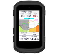 LOKEKE Compatible with Garmin Edge 850 Protective Case Cover, Silicone Protective Case Cover Shell Compatible with Garmin Edge 850/550(Black)