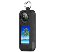 LOKEKE Compatible with Insta360 X5 Protective Case Cover, Silicone Protective Case Cover Shell Compatible with Insta360 X5(Black)