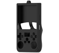 LOKEKE Compatible with R36 Max Retro Handheld Game Console Protective Case Cover, Silicone Protective Case Cover Shell Compatible with R36 Max Retro Handheld Game Console(Black)