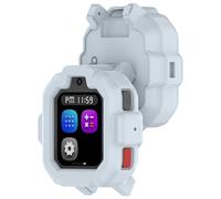 LOKEKE Compatible with TickTalk 5 Protective Case Cover, TPU Protective Case Cover Shell Compatible with TickTalk 5 Kids Smart Watch(Grey)