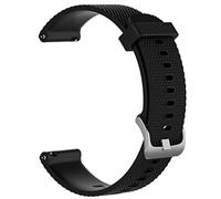 LOKEKE for Timex Expedition Replacement Wrist Band - 20mm Replacement Silicone Wrist Band Strap For Timex Expedition/Weekender(Siliocne Black)
