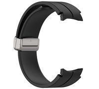 LOKEKE Silicone Band - Replacement Wrist Watch Band Strap For Samsung Galaxy Watch 5/4/4 Classic/3 41mm - Black, 44mm